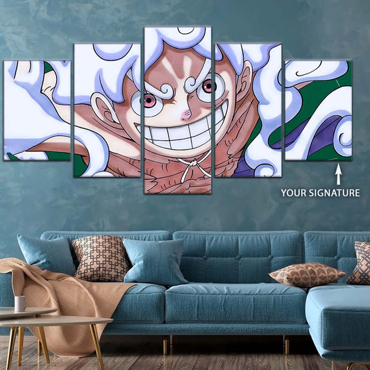 One Piece Wall Art - OP5007 - Monkey D. Luffy Gear 5 - One Piece Poster - One Piece Canvas