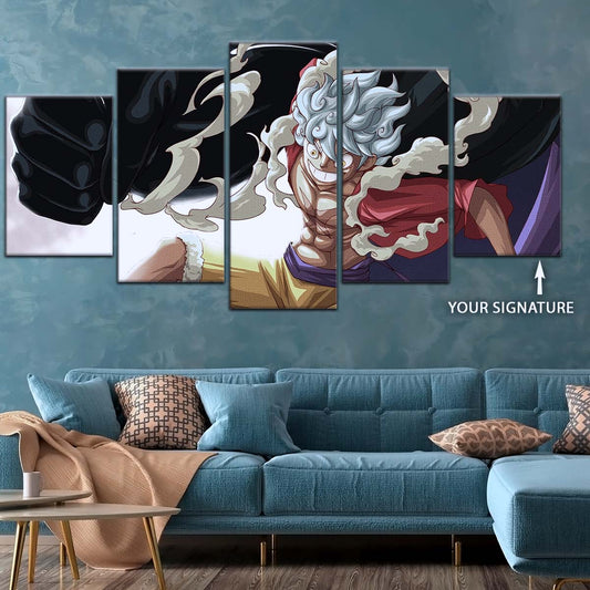 One Piece Wall Art - OP5010 - Monkey D. Luffy Gear 5 - One Piece Poster - One Piece Canvas
