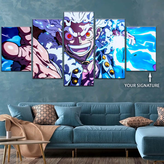 One Piece Wall Art - OP5024 - Monkey D. Luffy Gear 5 - One Piece Poster - One Piece Canvas