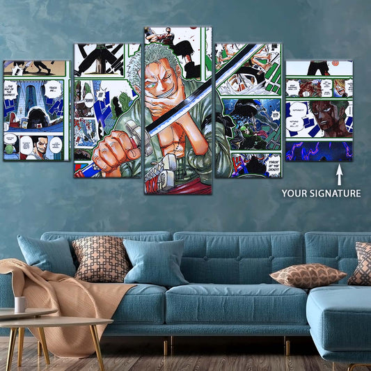 One Piece Wall Art - OP5080 - Roronoa Zoro - One Piece Poster - One Piece Canvas