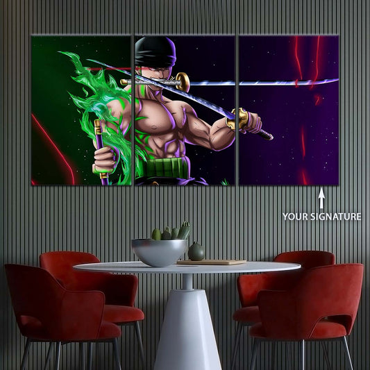 One Piece Wall Art - OP5081 - Roronoa Zoro - One Piece Poster - One Piece Canvas