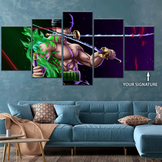 One Piece Wall Art - OP5081 - Roronoa Zoro - One Piece Poster - One Piece Canvas