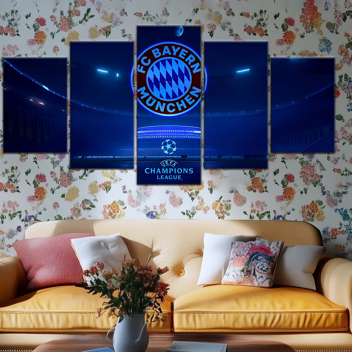 Soccer Wall Art - FB5031 - FC Bayern Munich - Soccer Poster - Soccer Canvas