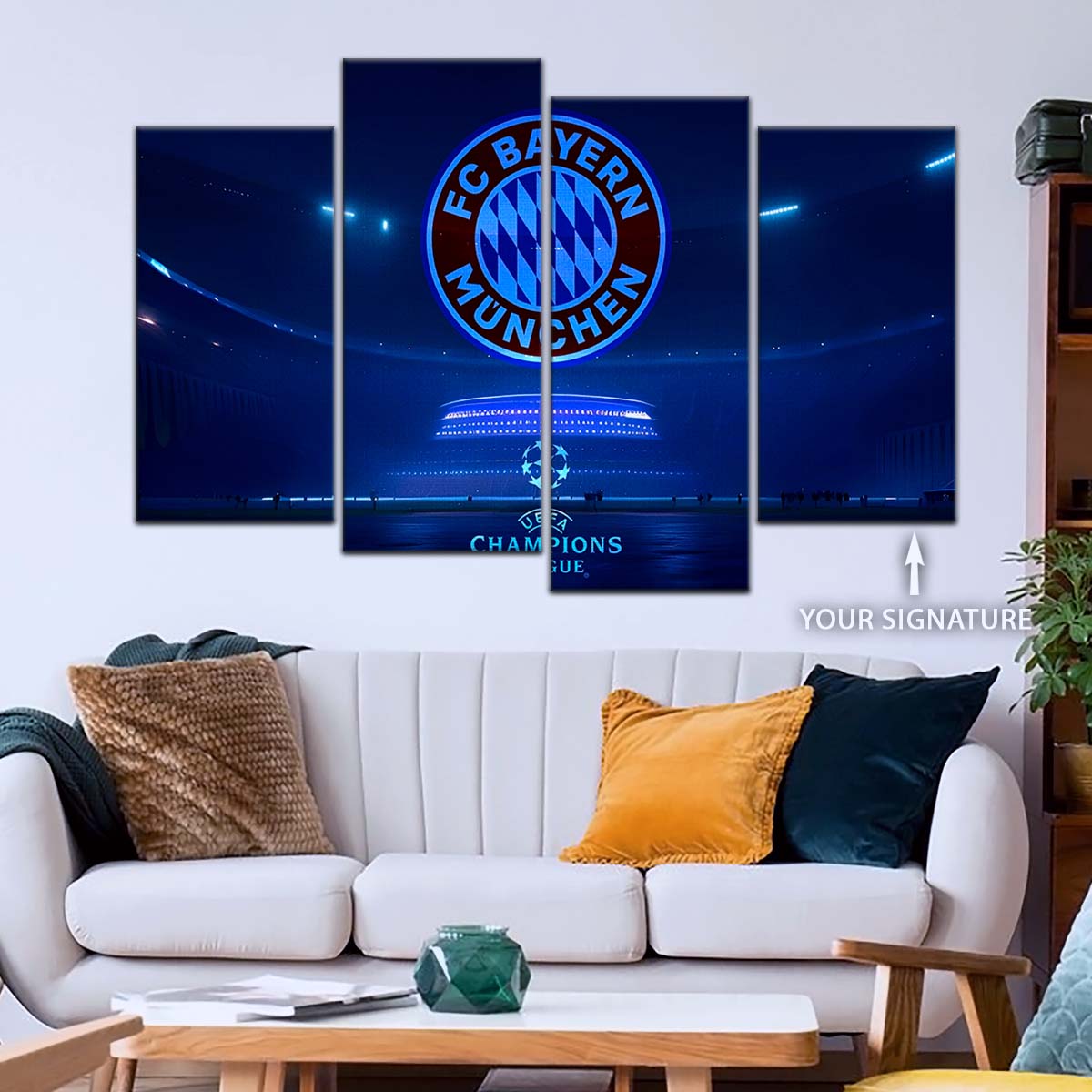 Soccer Wall Art - FB5031 - FC Bayern Munich - Soccer Poster - Soccer Canvas