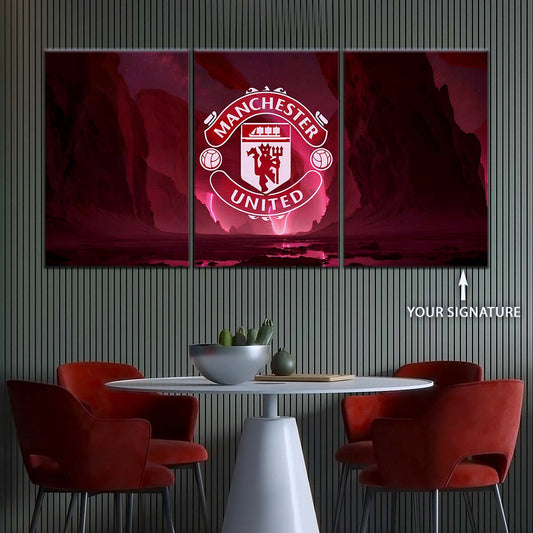 Soccer Wall Art - FB5040 - Manchester United - Soccer Poster - Soccer Canvas