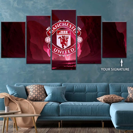 Soccer Wall Art - FB5040 - Manchester United - Soccer Poster - Soccer Canvas