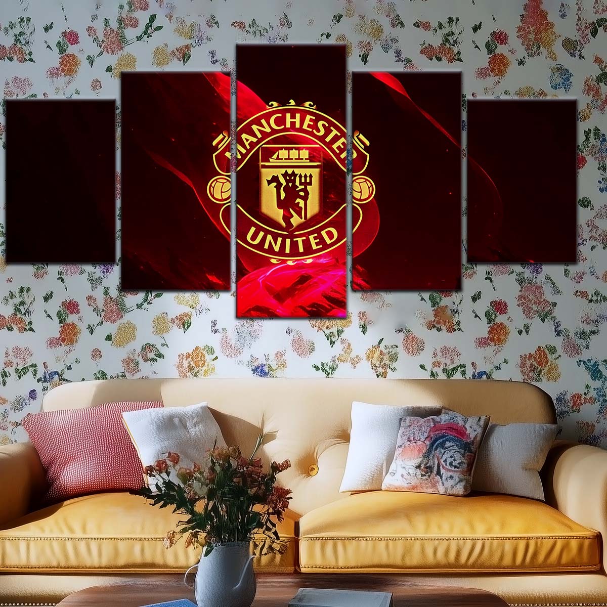 Soccer Wall Art - FB5042 - Manchester United - Soccer Poster - Soccer Canvas
