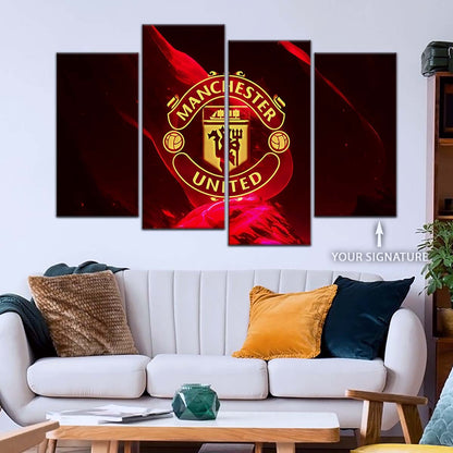Soccer Wall Art - FB5042 - Manchester United - Soccer Poster - Soccer Canvas