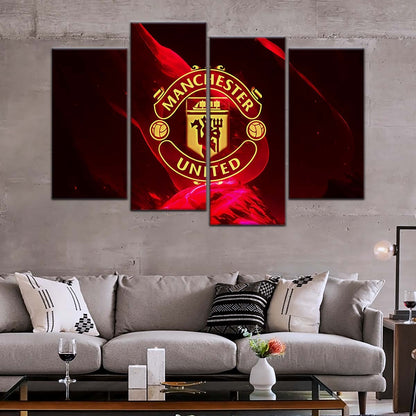 Soccer Wall Art - FB5042 - Manchester United - Soccer Poster - Soccer Canvas