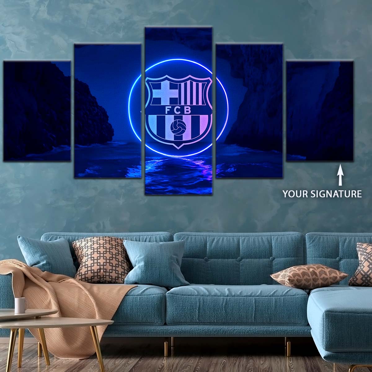 Soccer Wall Art - FB5059 - FC Barcelona - Soccer Poster - Soccer Canvas