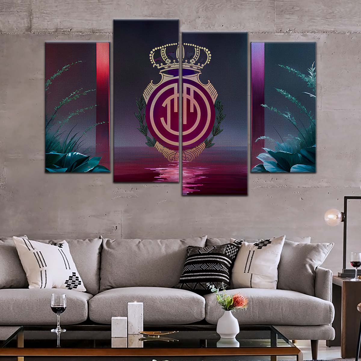 Soccer Wall Art - FB5063 - RCD Mallorca - Soccer Poster - Soccer Canvas