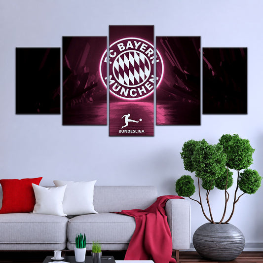 Soccer Wall Art - FB5030 - FC Bayern Munich - Soccer Poster - Soccer Canvas