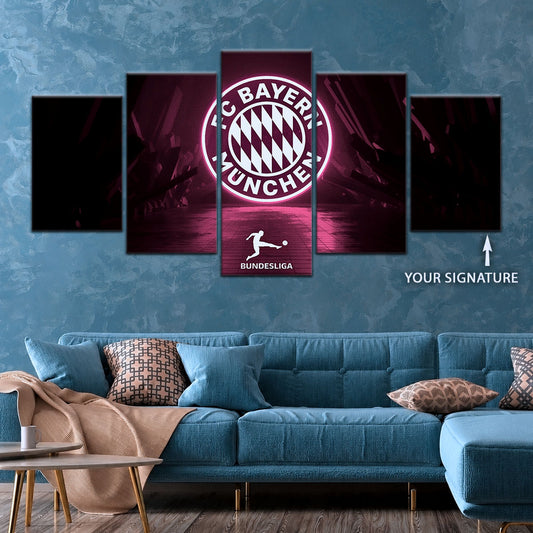 Soccer Wall Art - FB5030 - FC Bayern Munich - Soccer Poster - Soccer Canvas