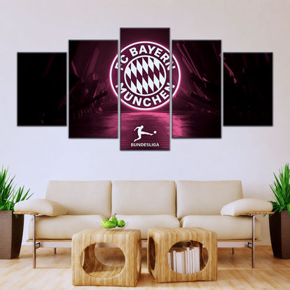 Soccer Canvas Wall Art - FB5030 - FC Bayern Munich