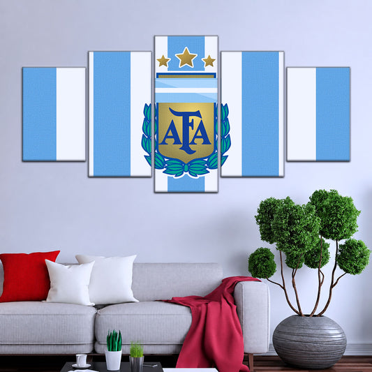 Soccer Wall Art - FB5037 - Argentina - National Football Team - Soccer Poster - Soccer Canvas
