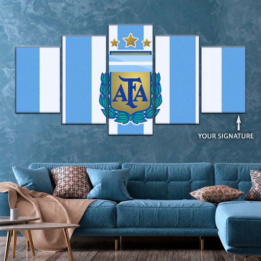 Soccer Wall Art - FB5037 - Argentina - National Football Team - Soccer Poster - Soccer Canvas