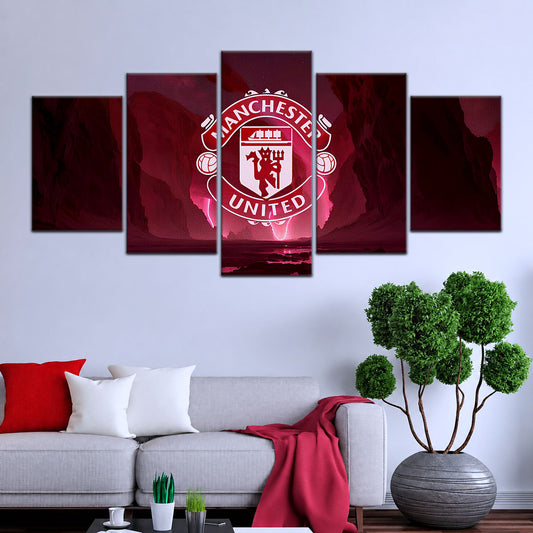 Soccer Wall Art - FB5040 - Manchester United - Soccer Poster - Soccer Canvas