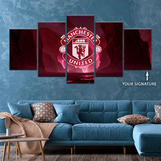 Soccer Wall Art - FB5040 - Manchester United - Soccer Poster - Soccer Canvas