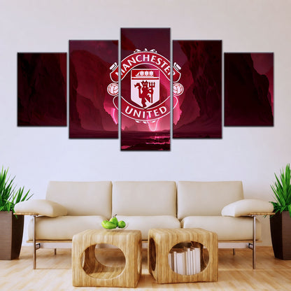 Soccer Canvas Wall Art - FB5040 - Manchester United