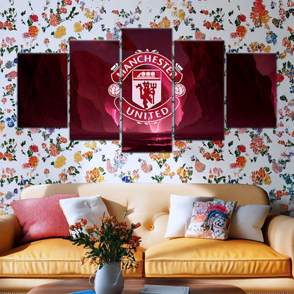 Soccer Canvas Wall Art - FB5040 - Manchester United