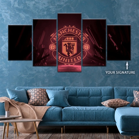 Soccer Wall Art - FB5041 - Manchester United FC - Soccer Poster - Soccer Canvas