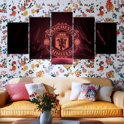 Soccer Canvas Wall Art - FB5041 - Manchester United FC