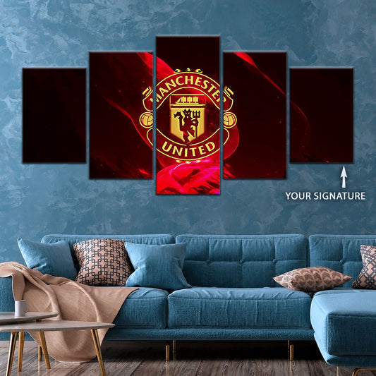 Soccer Wall Art - FB5042 - Manchester United - Soccer Poster - Soccer Canvas