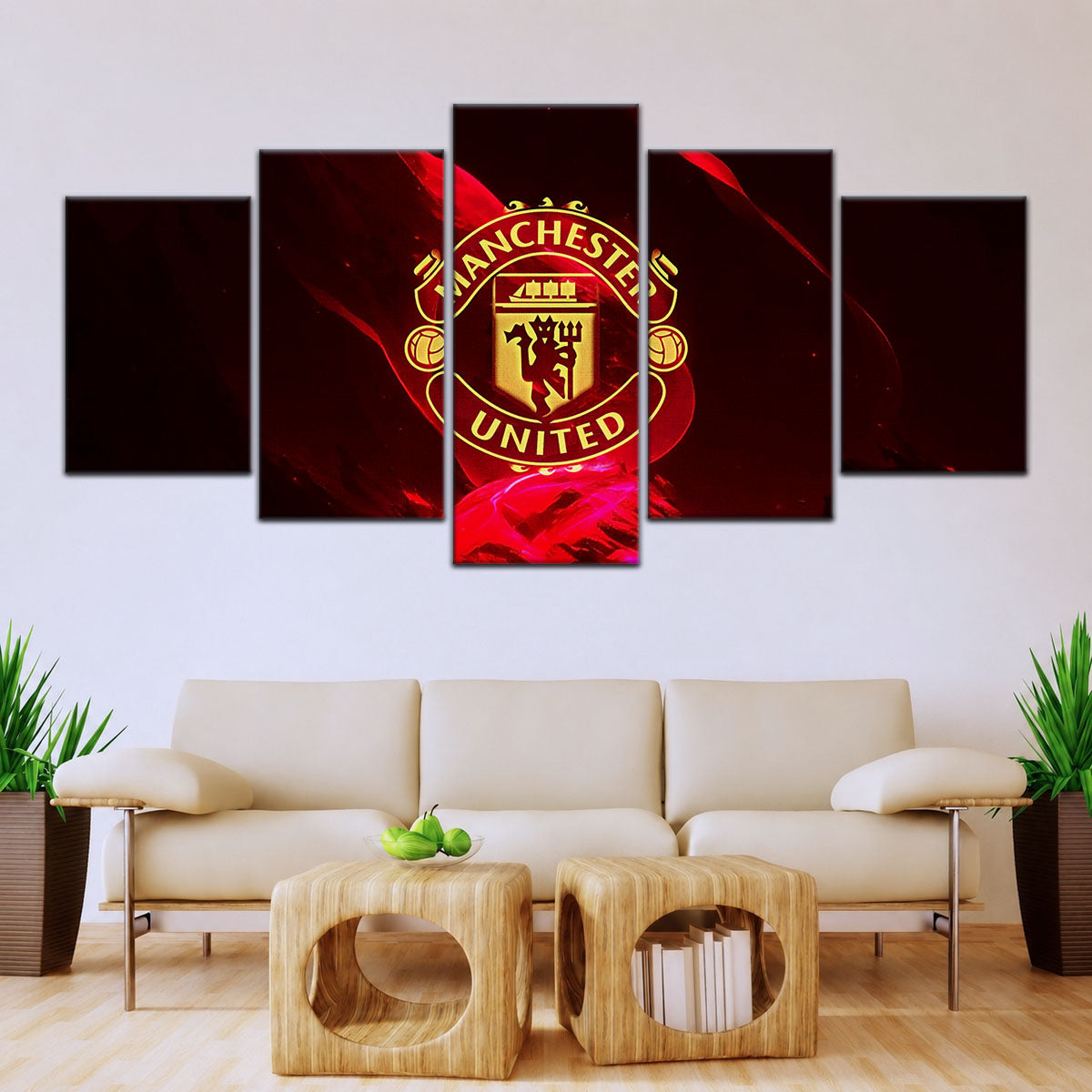 Soccer Canvas Wall Art - FB5042 - Manchester United