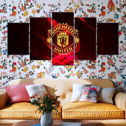 Soccer Canvas Wall Art - FB5042 - Manchester United
