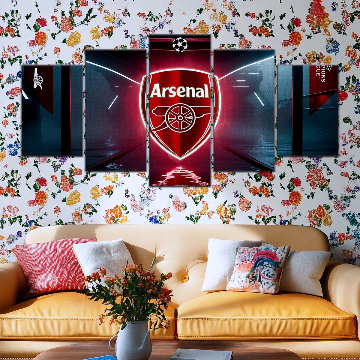 Soccer Canvas Wall Art - FB5043 - Arsenal FC