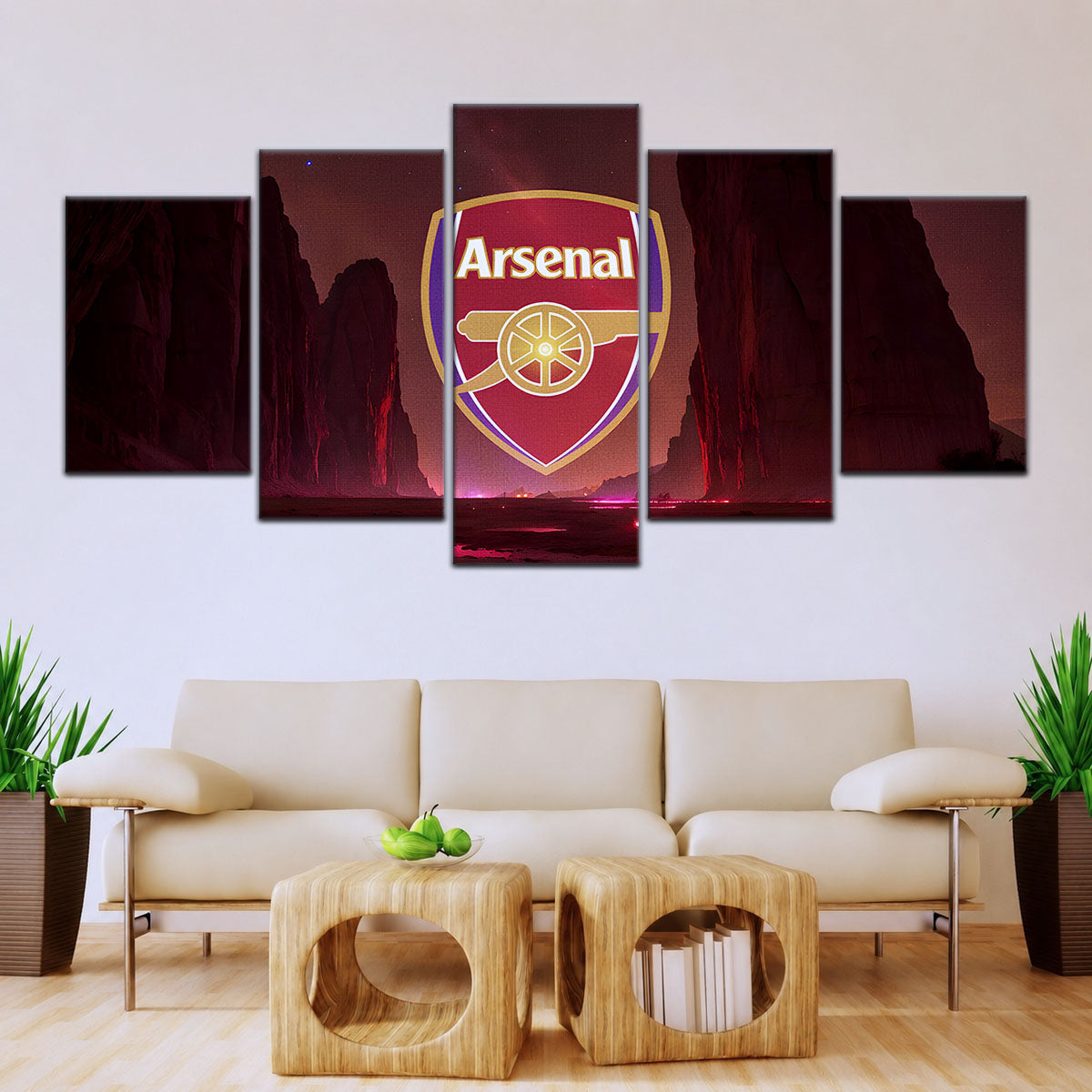 Soccer Canvas Wall Art - FB5044 - Arsenal FC