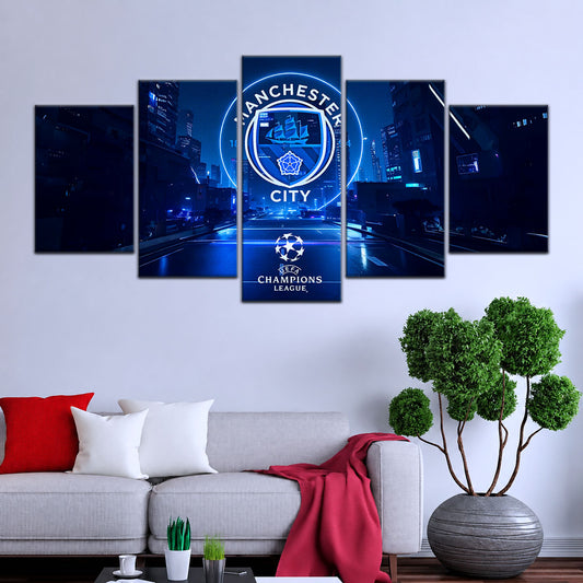 Soccer Wall Art - FB5051 - Winner Manchester City (2023) - Soccer Poster - Soccer Canvas