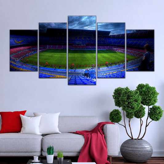 Soccer Wall Art - FB5053 - Epic FC Barcelona Stadium - A Stunning Sports Experience - Soccer Poster - Soccer Canvas