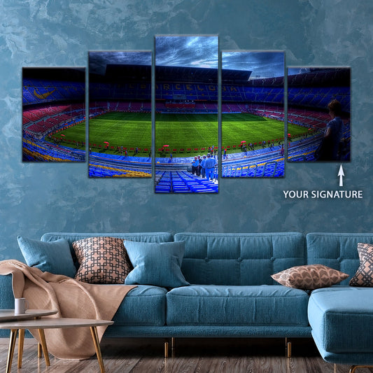 Soccer Wall Art - FB5053 - Epic FC Barcelona Stadium - A Stunning Sports Experience - Soccer Poster - Soccer Canvas