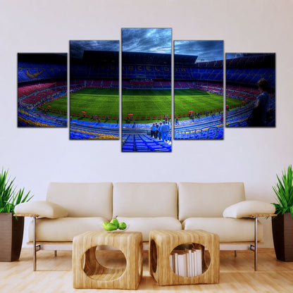 Soccer Canvas Wall Art - FB5053 - FC Barcelona Stadium - A Stunning Sports Experience