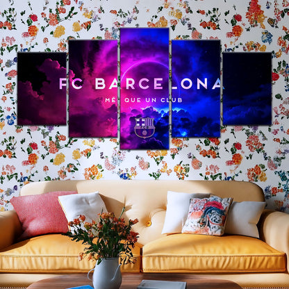 Soccer Canvas Wall Art - FB5055 - FC Barcelona