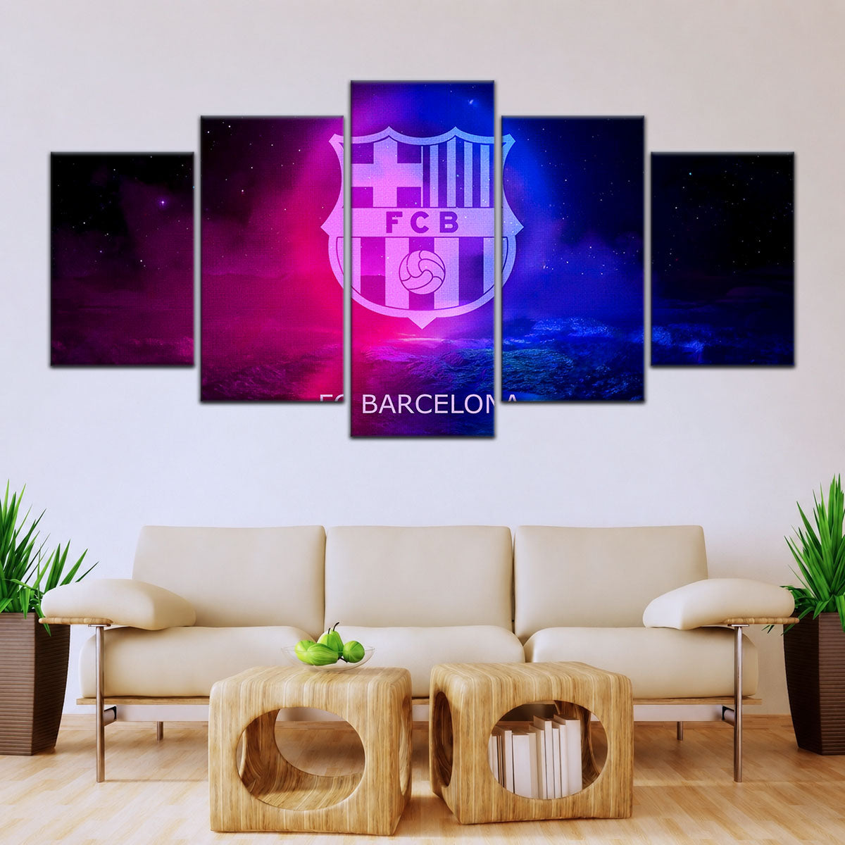 Soccer Canvas Wall Art - FB5056 - Special Tide FC Barcelona