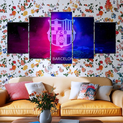 Soccer Canvas Wall Art - FB5058 - FC Barcelona