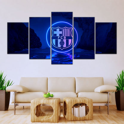 Soccer Canvas Wall Art - FB5059 - FC Barcelona