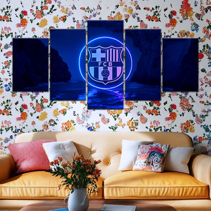 Soccer Canvas Wall Art - FB5059 - FC Barcelona
