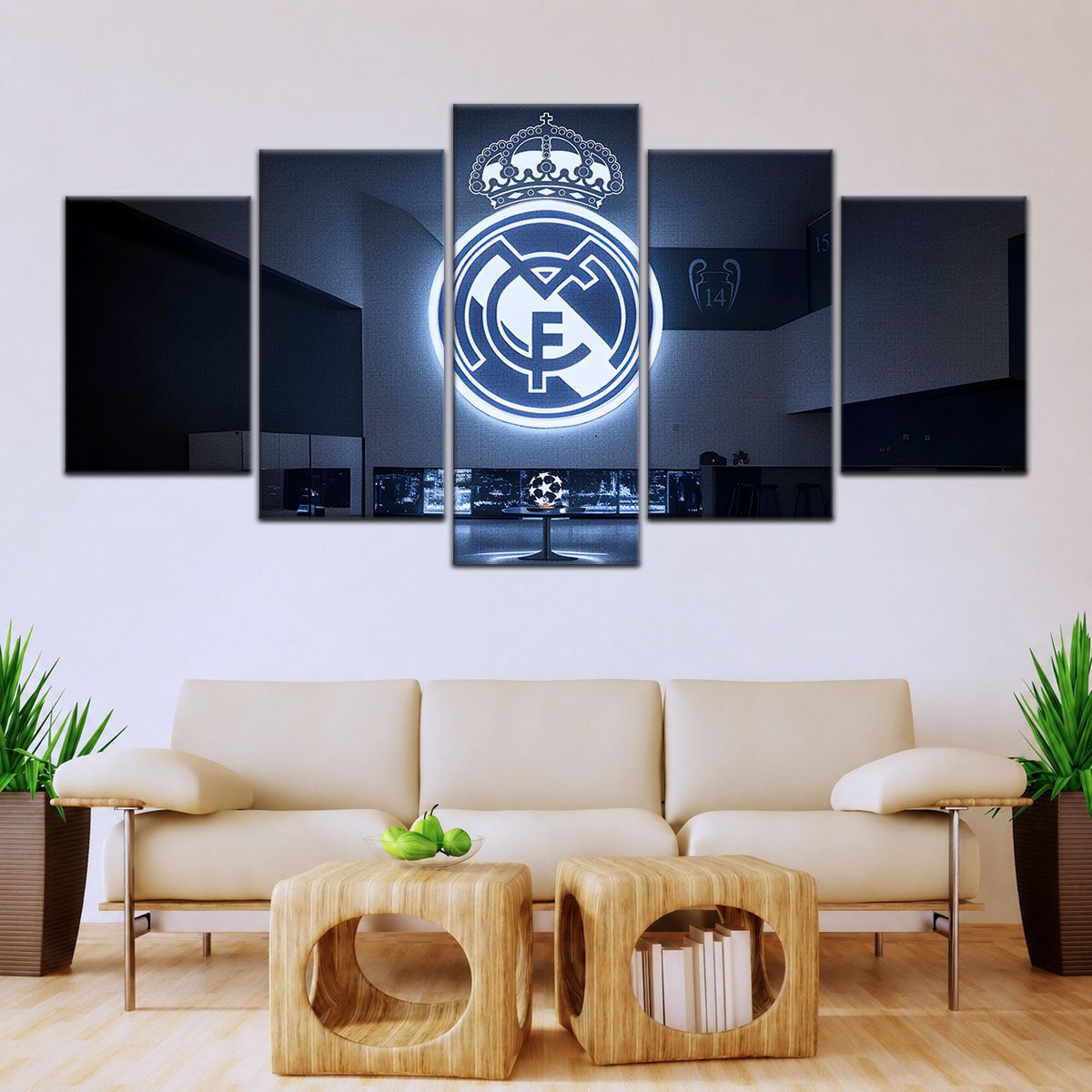 Soccer Canvas Wall Art - FB5061 - In The House Real Madrid C.F