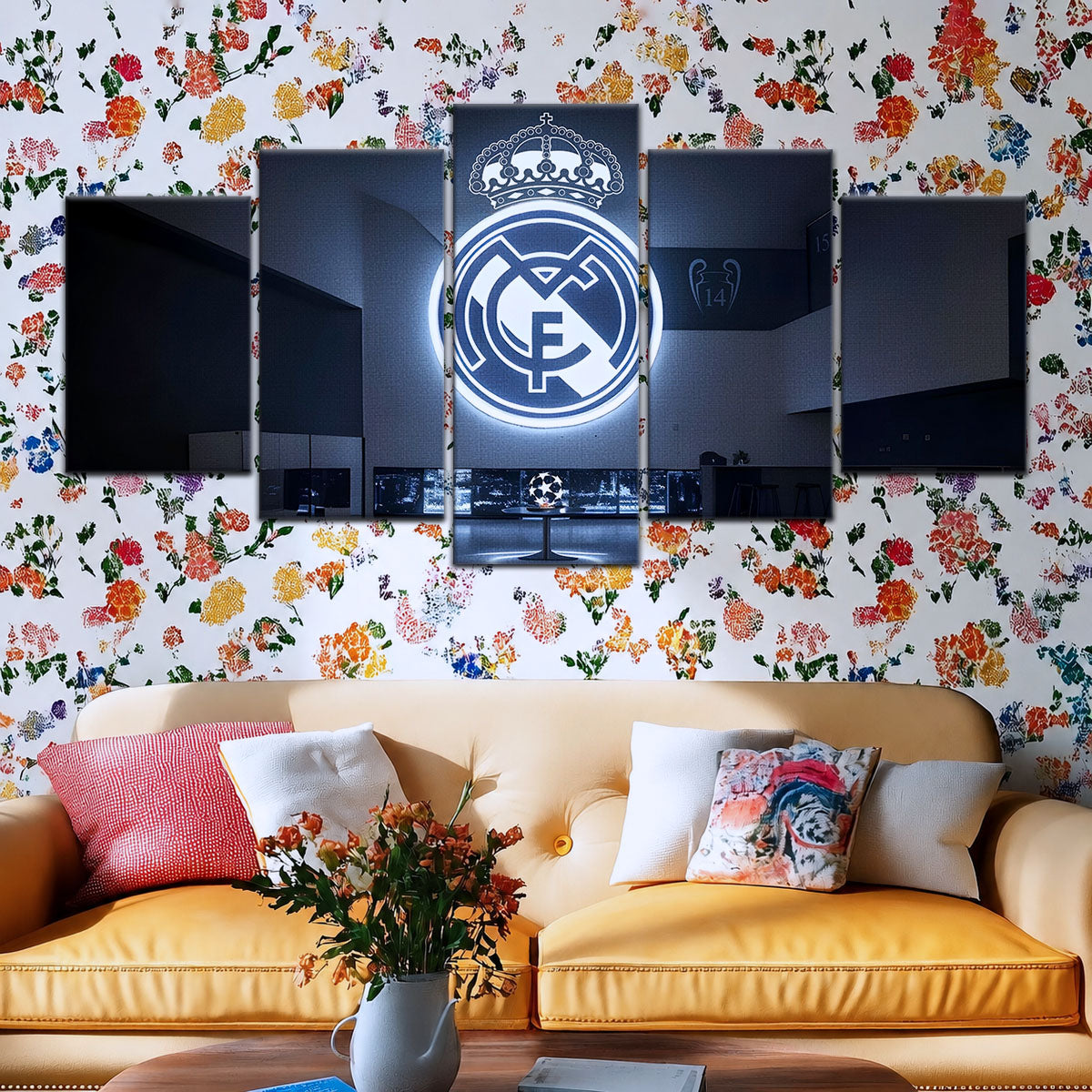 Soccer Canvas Wall Art - FB5061 - In The House Real Madrid C.F