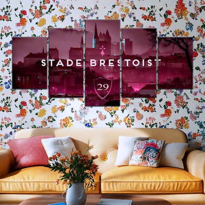 Soccer Canvas Wall Art - FB5064 - Stade Brestoist 29