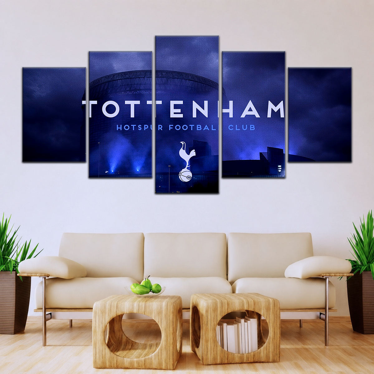 Soccer Canvas Wall Art - FB5066 - Tottenham Hotspur F.C