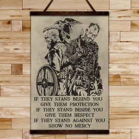 VK045 - If - Show No Mercy - Viking Poster