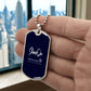- Military Ball Chain - Luxury Dog Tag