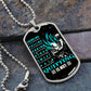 Dragon Ball - Quitting Is Not - Vegeta - Supper Saiyan Blue - Galaxy - Black Dog Tag - Dragon Ball Dog Tag - Military Ball Chain - Luxury Dog Tag