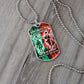 One Piece - Call On me Brother - Monkey D. Luffy - Roronoa Zoro - Military Ball Chain - Luxury Dog Tag