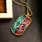 One Piece - Call On me Brother - Monkey D. Luffy - Roronoa Zoro - Military Ball Chain - Luxury Dog Tag