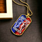 Samurai - Brother Forever - Bushido - Katana - Ronin - Miyamoto Musashi - Military Ball Chain - Luxury Dog Tag